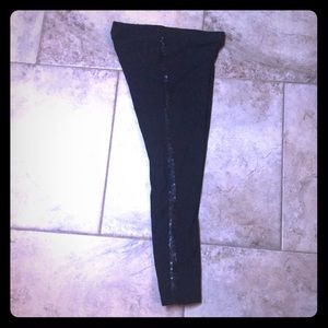 ❤️Aeropostole Black Leggings with Sequin Accent